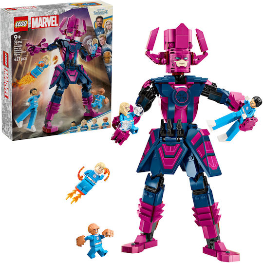 LEGO Marvel Fantastic Four vs Galactus Construction Figure For 9+ Years 427 Pieces