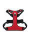 Dog Harness Oxford A Size Xl Red Black Oem