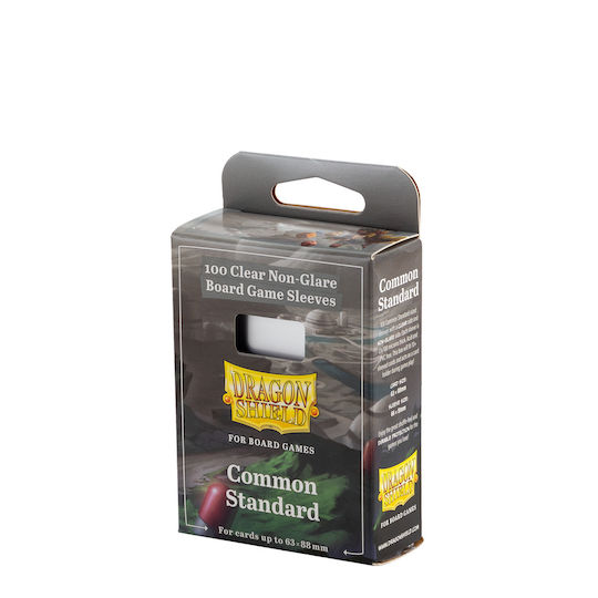 Dragon Shield Standard Klare/Anti-Reflex Kartenhüllen Standardgröße 100τμχ Transparente
