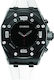 Bikkembergs Smartwatch BK-GT303 Black Case White Rubber Strap