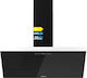 Bolero Flux DT 90650 Chimney Vent Hood 90cm Black