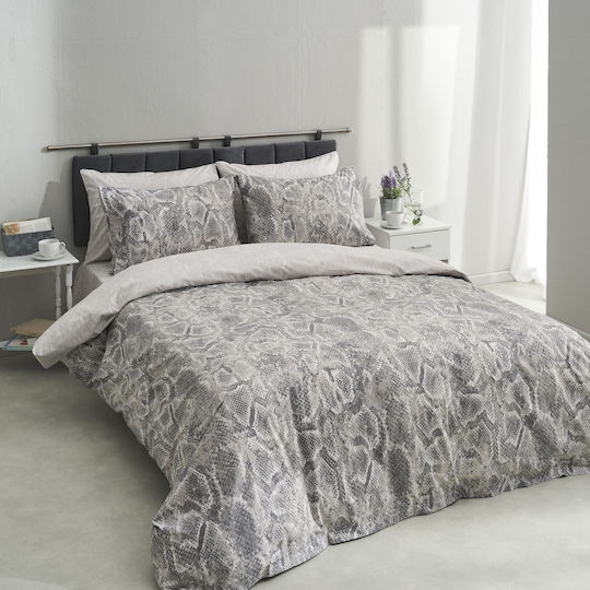 Charalambidis Textiles Κουβερλί Υπέρδιπλο Γκρι 220x240cm Charalambidis Textiles Κουβερλί Υπέρδιπλο Γκρι 220x240cm