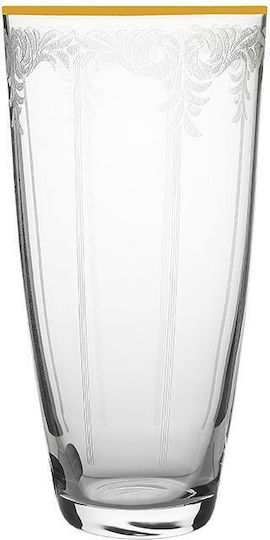 Bormioli Rocco Set Glasses from Glass in Gold Colour 350ml 6 Pieces