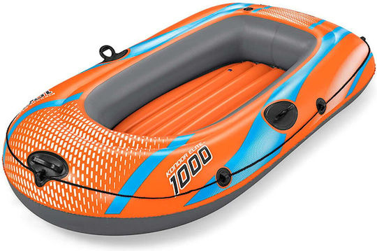 Bestway Kondor Elite 1000 Inflatable Boat for 1 Adult Orange 162x96cm