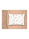 Dimcol Kids Cotton Pillowcase 50x70cm White-pink