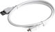 Fast Charging Micro Usb Data Charging Cable 5a 1m White