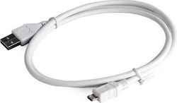 Cablu de Date Micro Usb 2a 1m Wuw-x83 blister Alb