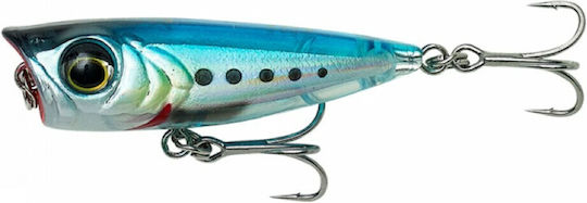 Savage Gear 3D Minnow Pop Walker Artificial Bait Popper 4.3cm Ghost Sardine