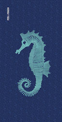 Feel & Touch Microfiber Body Towel Blue Feel & Touch Microfiber Body Towel Blue