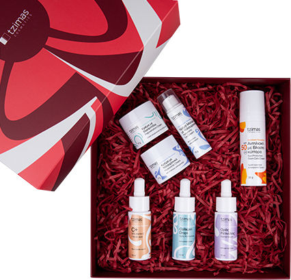 Tzimas Cosmetics Travel Set for Αnti-ageing, Brightening & Moisturizing