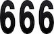 Factory Effex Set of 3 Stickers #6 02-4476