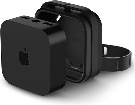 Spigen Sgp Silikonhülle für Apple TV 4K 3. Gen 2022 Schwarz Amp05858