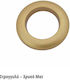 Plastic Curtain Rings Round 1 Piece Φ Matte Gold 20mm