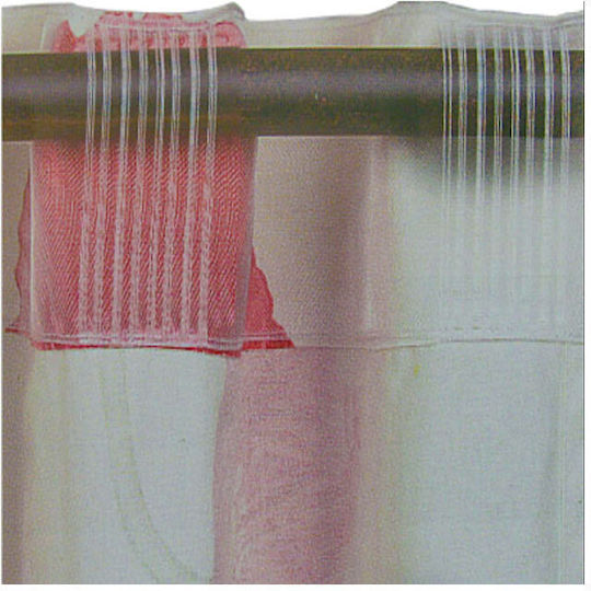 Transparent Curtain Tape Directly Passes Through the Rod 10cm Width Price Per Meter