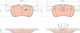 Front Brake Pads BMW 1 F20-F21 2 F23 11 VP1935-P182