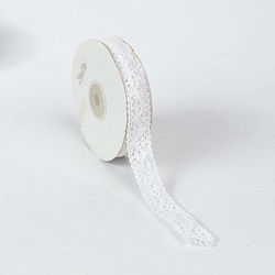 Bruges Lace Ribbon 2.3cmx9m White