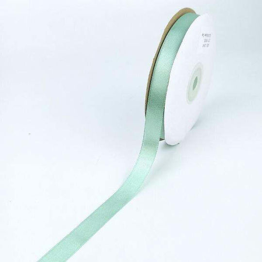 Satin Ribbon Single-Sided 1.3cm x 45m Tea Green