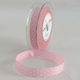 Fabric Polka Dot Ribbon 1.2cmx18.20m Pink