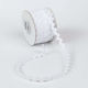 Zickzackband 8mmx25m Weiß