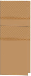 Χαρτοπετσέτα Eco Πολυτελείας Καφέ 2φυλλη 33x33cm Slim Φάκελος 17gsm 120τμχ Finezza 4σ-ατ-02 00016730