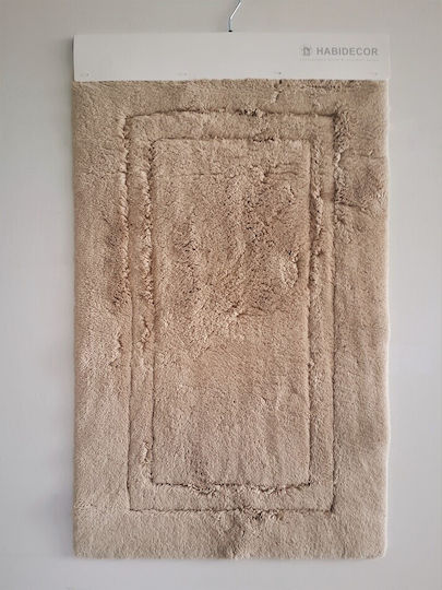 Abyss & Habidecor Πατάκι Μπάνιου Βαμβακερό Palace 040178-770 Μπεζ 50x80εκ.