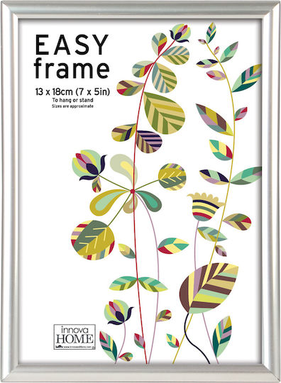 Innova Rama Foto cu Ramă Argintie din Plastic 24x30 Innova Rama Foto cu Ramă Argintie din Plastic 24x30