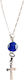 Kalliopisilver Car Charm Amulet Silver 925 Cross Silver Eye Gt-4054