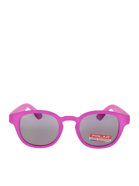 Polar Kids Sunglasses With Polarized Lens Pink