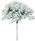 Blumenstrauß aus synthetischen weißen Blumen 30cm A26686