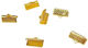 Ribbon Stop Clip 1.3cm Set/25 Gold