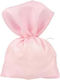 Popeline Gestreiftes Beutelset/3 13x20cm Rosa
