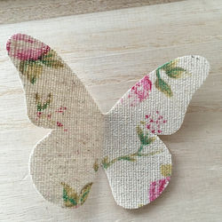 Πεταλούδα Λινή Floral 6τμχ Υ105 Rin-y105