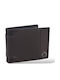 Leather Men's Wallet Classic with RFID Brown