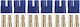 Yuki Model Gold Connector Ec3 3 Pairs