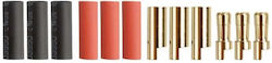 Gold Connector 5,5mm 3 Pairs