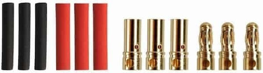 Gold Connector 3.5mm 3 Pairs