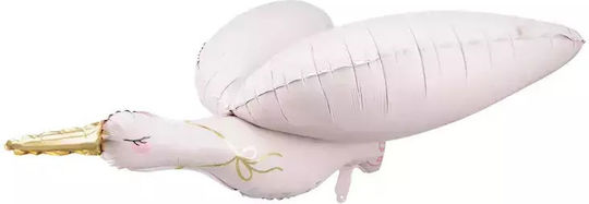 Μπαλόνι Baby Shower Ουράνιο Τόξο Foil Jumbo Ροζ 60εκ.