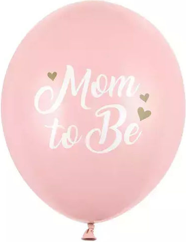 Set 5 Luftballons Latex Rosa To Be 30cm