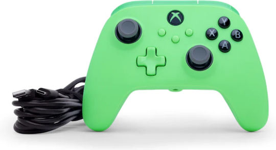 PowerA Advantage Plus Ενσύρματο Gamepad για Xbox Series Green Meadow