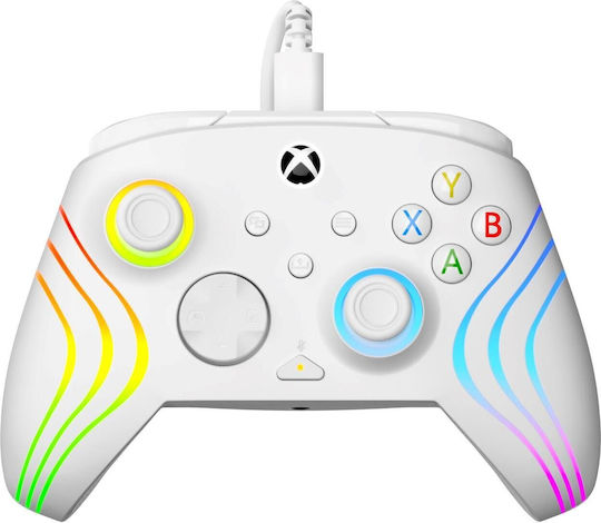 Turtle Beach Afterglow Wave Cu fir Gamepad pentru PC Alb