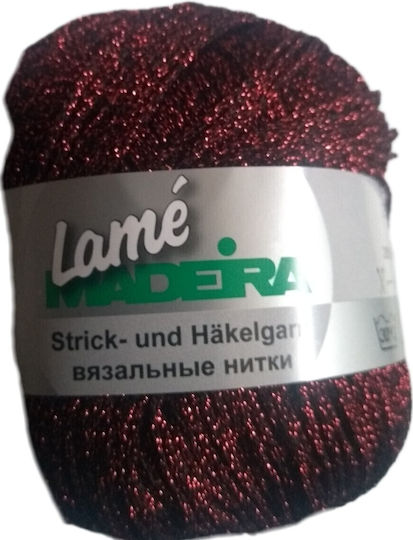 Χρυσοκλωστη Madeira Lame Art 425 Μπορντό 25 Γρ