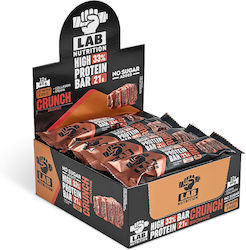 Lab Nutrition High Protein Bar Protein Bars With Crunch Brownie Flavour 12x65gr