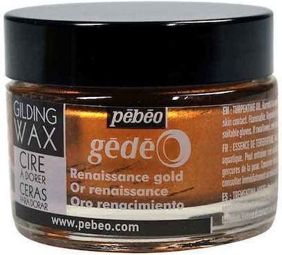 Восък за позлатяване Pebeo 30ml Ренесансово злато
