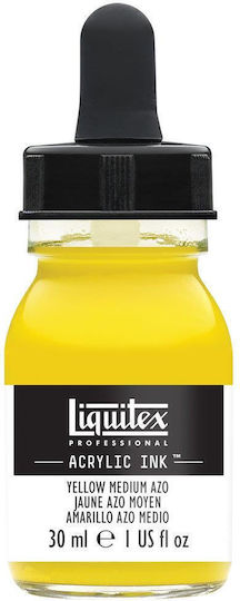 Liquitex Professional Acrylic Ink 30ml 412 Medium Azo Yellow