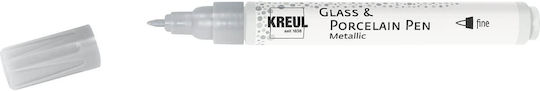 Kreul Metallic Porzellanmarker Silber Kontur