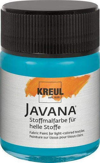Kreul 50ml Javana Светла Тъкан Тюркоазено Синьо