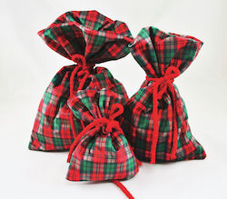 Πουγκί Βελούδο Christmas Chess Πράσινο-κόκκινο 15-30 Cm X 20-40 Cm Πουγκί Βελούδο Christmas Chess Πράσινο-κόκκινο 15-30 Cm X 20-40 Cm