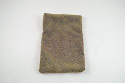 Christmas Pouch Black Gold Sparkle Lurex 14x20cm 1pc