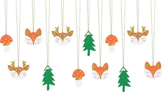 Forest Animals Gift Tags Set of 12