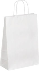 Papier-Geschenktüten 90g Größe 22x10x30,5cm Farbe Weiß Packung mit 50 Stück Viquel